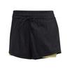 Adidas W 2 In 1 Comfortable Lace-Up Faux Two-Piece Sports Shorts Women Shorts Black Matamata FI6714