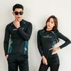 Unisex Quick-Dry Rash Guard Set Snorkeling Surfing Swimming UV Protection Long Sleeve Swimwear