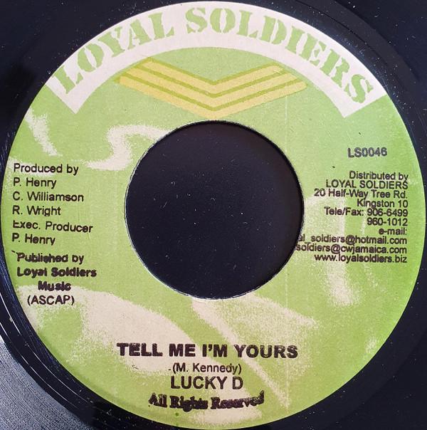 

7inch Record LUKIE D, RAS BRANDO - Tell Me I m Yours / Running Away LS0046 Loyal Soldiers 2005 Jamaica Reggae, Ska & Dub Used