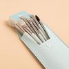 8 Pcs Premium Professional Makeup Brush Set Soft Synthetic Bristles Portable Pu Case For Daily Use Travel And Beauty Enthusiasts