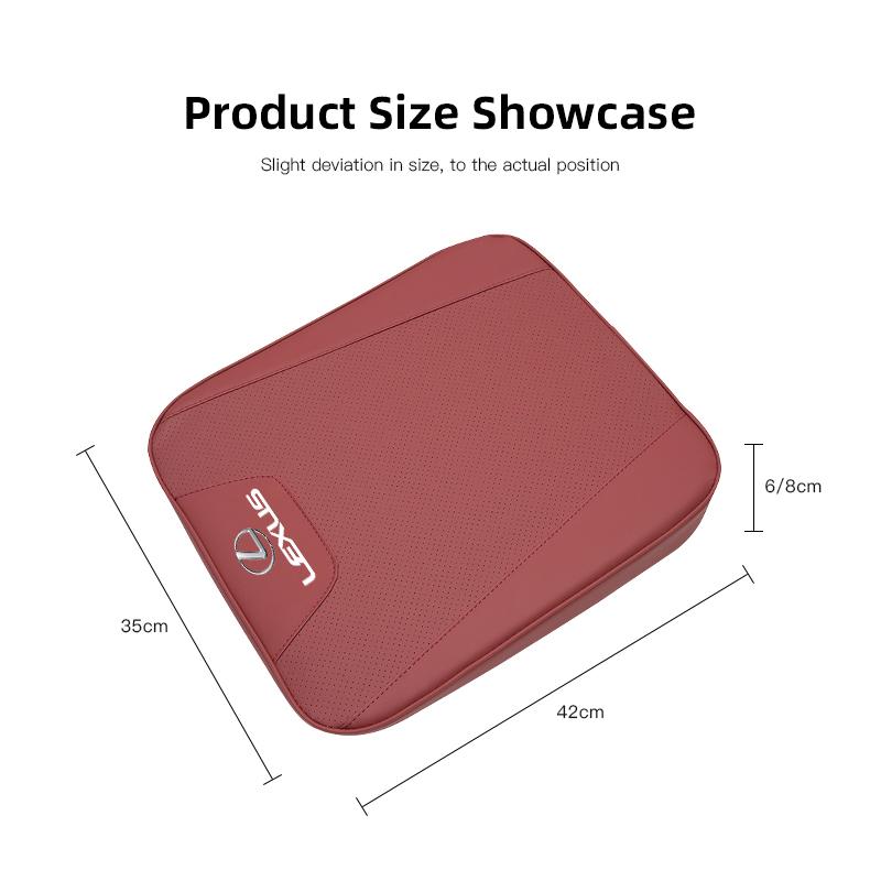 Car Seat Height Increase Cushion Expanding Horizons Seat Pad For Lexus F SPORT ES RX NX LS UX LM LX GX LC RZ IS CT GS RC HS LBX