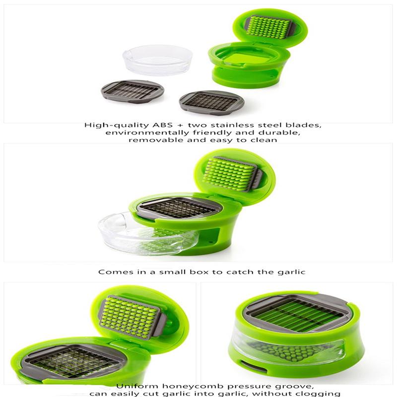 Bucătărie Presare Legume Ceapă Usturoi Mâncare Tăiător Tocator Cutter Cuțit Cuburi