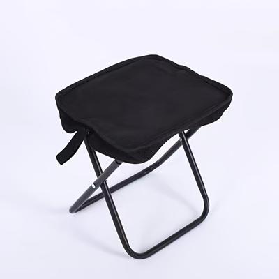 Folding Fishing Chair 1pc Compact Outdoor Bench for Camping Picnic Portable Horse Seat