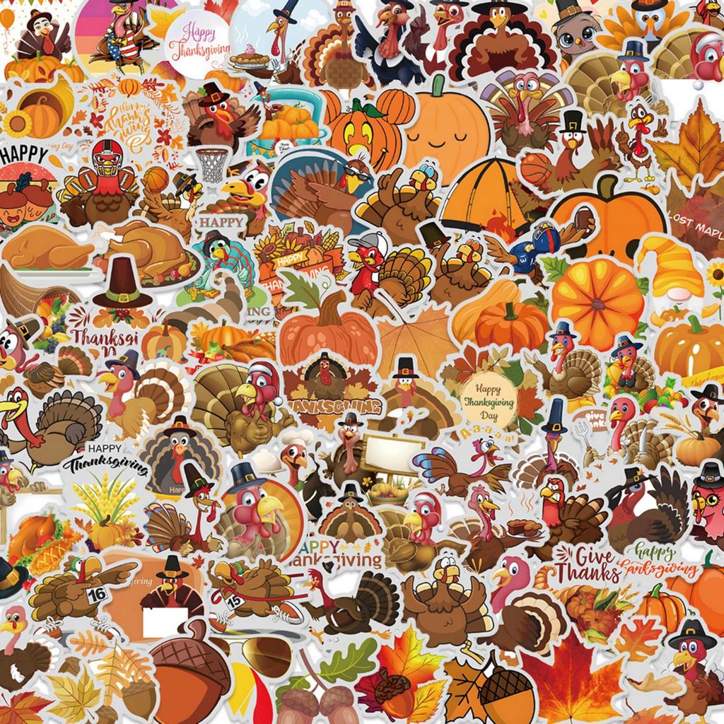 200pcs Suitcase Stickers Waterproof Stickers Scooter Computer Tablet Cartoon Decoration