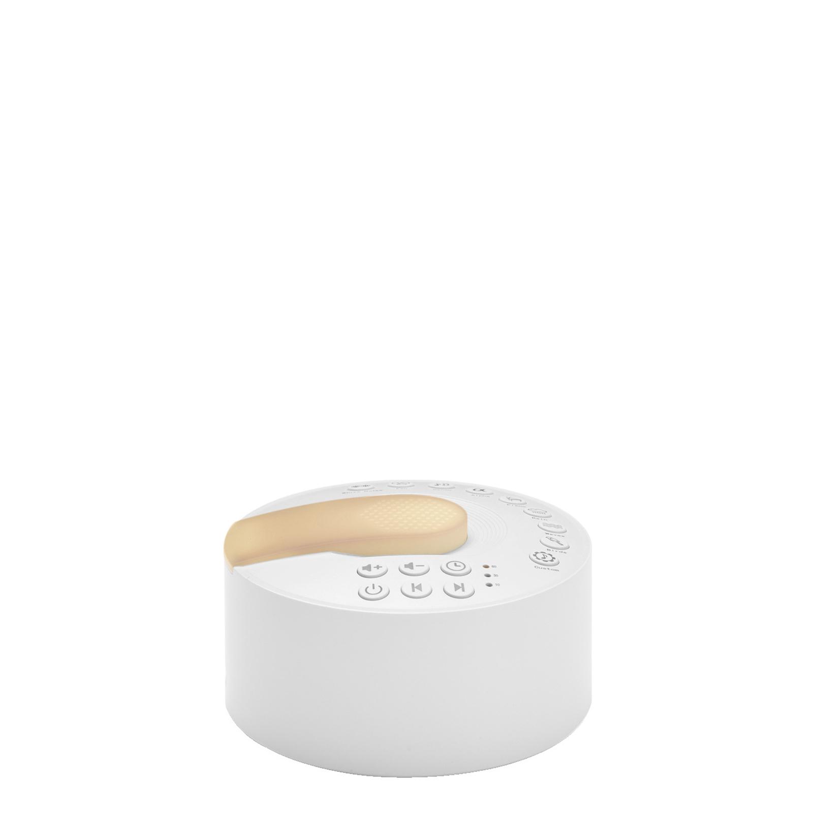 

Устройство для сна для взрослых и младенцев, успокаивающее устройство, домашняя портативная машина белого шума, средство для сна, теплый свет K301 Circular White Noise Machine