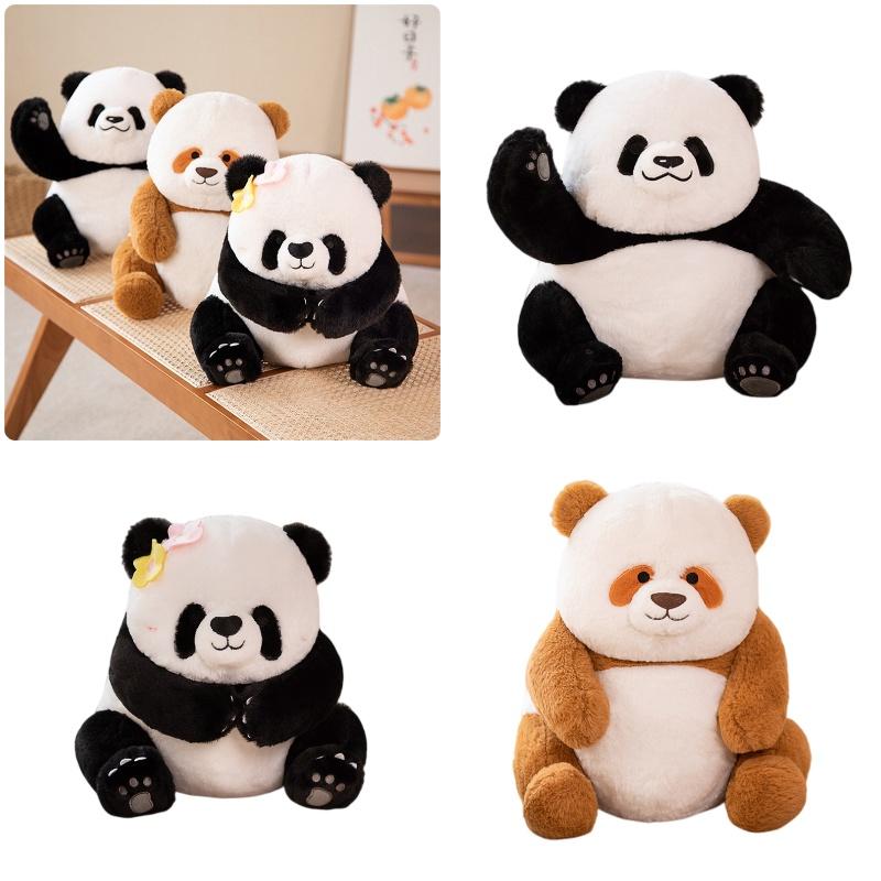 Cute And Realistic Panda Plush Toy With Pp Cotton Filling Perfect Birthday Gift For Kids
