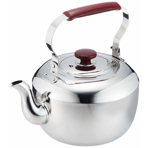 MARUTAMA Gyokutora-do 18-8 Kettle, 4L, 384, Silver
