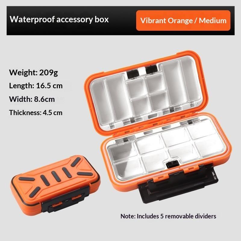 Double Sided Tackle Box Box Fishing Gear Accessory Storage Box Fishing Bait Box Mino Hard Bait Pencil Squid Fake Bait Box