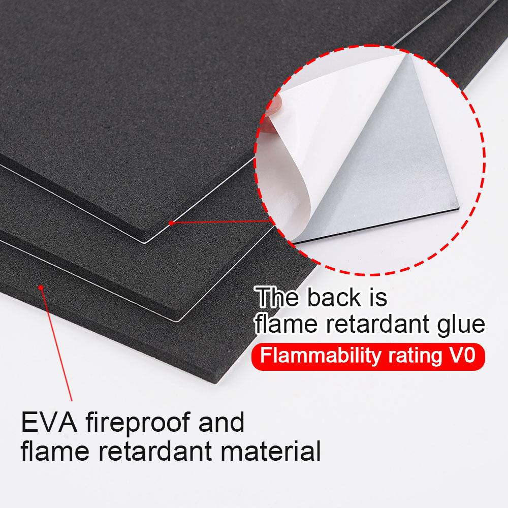 1/3pcs Adhesive EVA Foam Battery Insulator 203*172*3mm Anti-collision Insulation for 3.2V 280Ah 320Ah 310Ah LiFePo4 Cell Pack DI