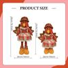 Thanksgiving Turkey Doll Telescopic Animal Autumn Lovely Collectible Decoration Ornament for