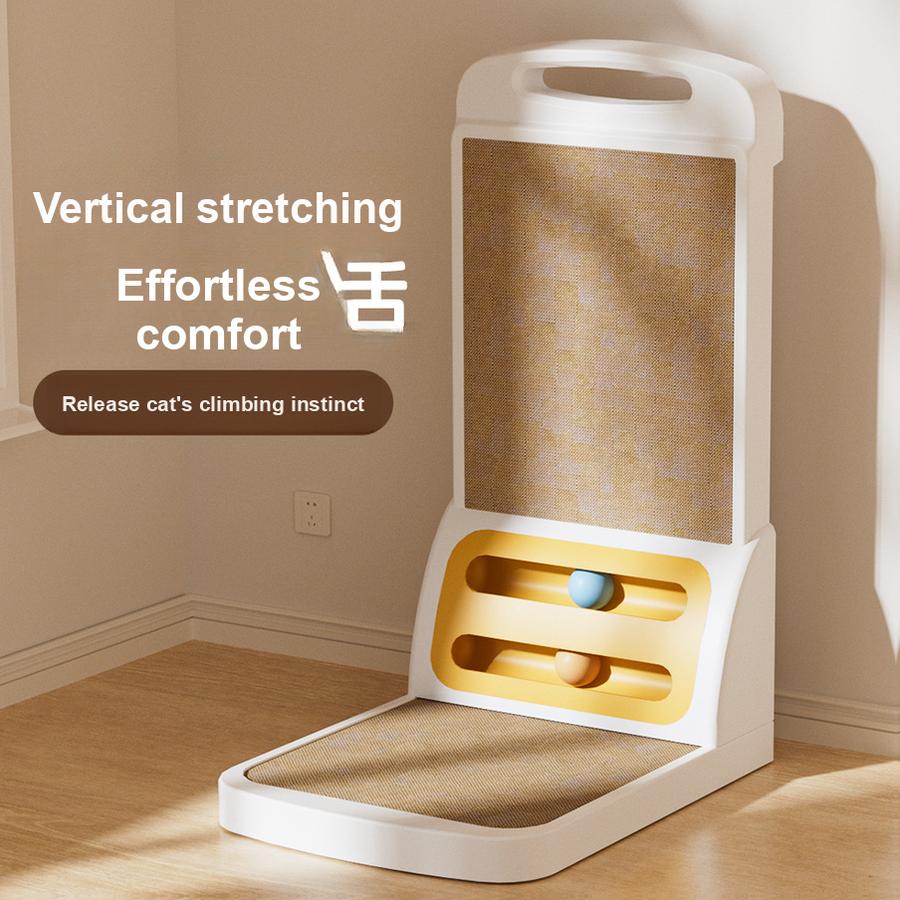 Odnímatelný kočičí škrabák ve tvaru L, škrabací podložka, odolná kočičí hračka nelínající, kočičí dráždidlo, potřeby pro domácí mazlíčky
