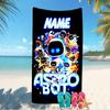 Customizable Personalized Beach Towels Astro Bot Themed designs.Suitable for the Beach, Yoga, Sports;ideal As Beach Accessories