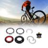   Cable Routing Headset for IS52 Standard Frames, Integrated Design for 28.6mm Upper, 40mm Lower with Nut 6.5mm and CNC Machined Aluminum Alloy Materi