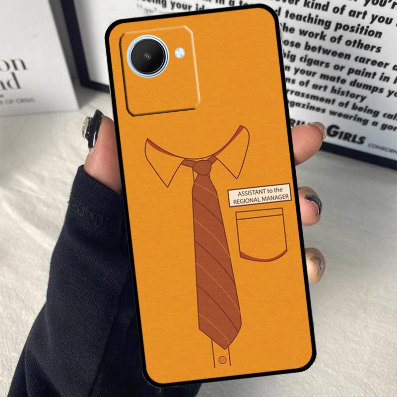 The Office Dunder Mifflin For Realme C55 C75 C67 C63 C51 C61 C53 C35 C65 C71 11 12 13 14 Pro Plus GT6 GT7 15 Pro Case