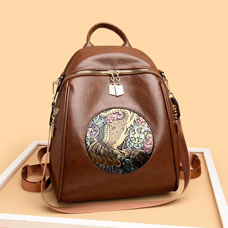 Multifunctional Shoulder Bag Women's Lightweight Travel Backpack