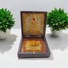 Gold Plated Lord Ganesha Ji Pooja Box | Premium Gold Ganesha Ji | Pocket Temple Krishna Ji | Unique Home | Lord Ganesha Ji for Office Gift