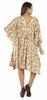 Moomaya Womens Short Kaftan Cover Up Night Dress Kaftan Gown Kimono
