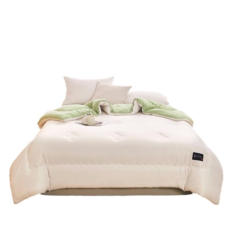 ZouYueZhuo Washable Class A Cotton Soybean Fiber Quilt (220x240cm, 4kg)