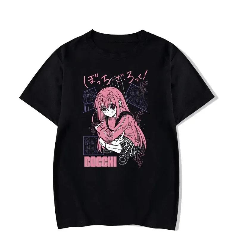 Classic Special Edition Bocchi The Rock Goto Ichimonji Manga Shirt Anime Comfortable Hip-hop Pattern T-shirt Short-sleeved Tops
