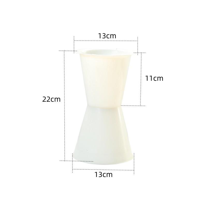 French Style Quiver Bag Flower Holder - Plastic Bouquet Liner & Wrapping Bucket