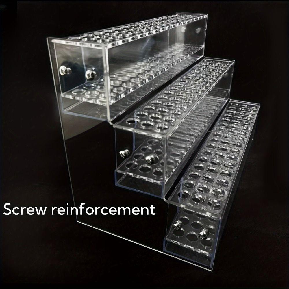 1/2/3/4 Layer Mark Pen Holder Acrylic Brush Storage Rack Stationery Display Shelf  Stationery Shop