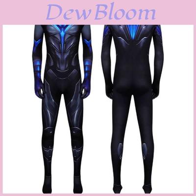 Cosplay kostým Nightwing z Titans z bavlněné směsi pro anime roleplay