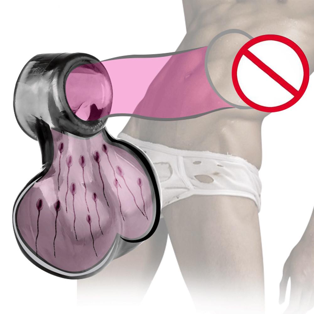 Toys Adult Men Vibration Collars Delay Premature Ejaculation Lock  Ring