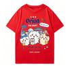 Kawaii Anime Summer Vacation Aesthetic Chiikawa Orion Beer Okinawa Collab Print  Men Women Universal Crew Neck T-Shirt