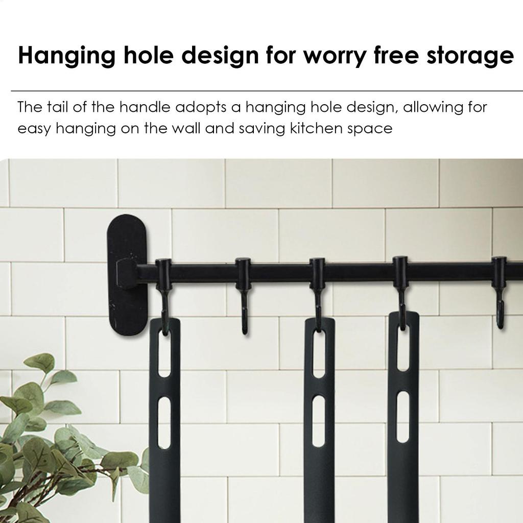 Cooking Utensils Set Nylon Kitchen Utensils Set Sturdy Cutlery Kit With Non-Stick Spatulas Comfortable Handle Cookware