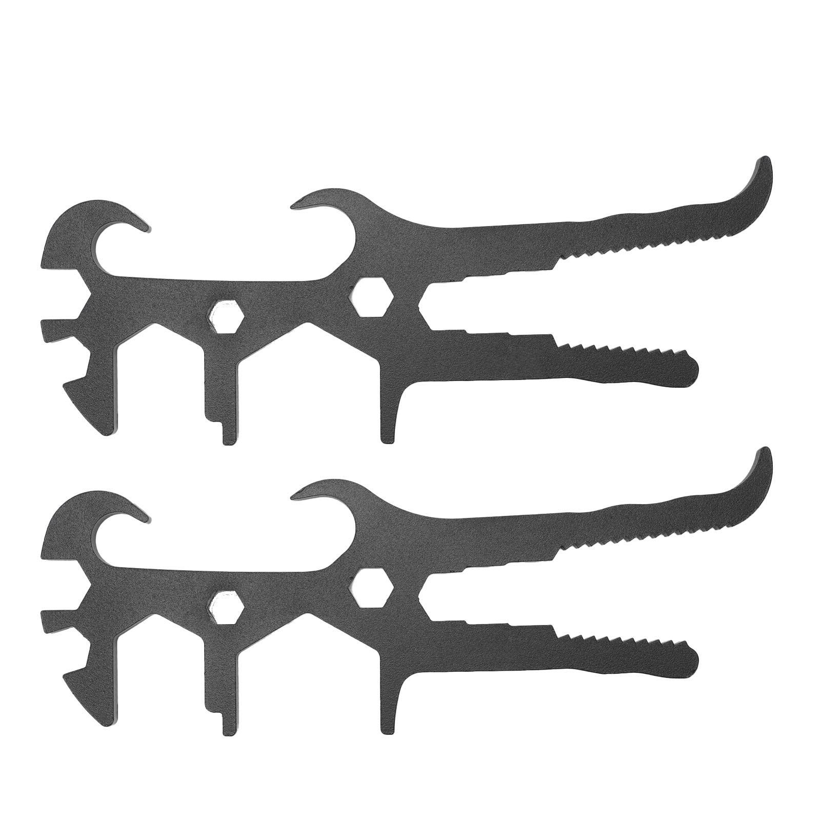 

2 шт. открывалка для ведра металлическая банка с краской крышка бочки 14 в 1 многофункциональный профессиональный трудосберегающий