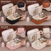 Large Capacity Makeup Bag With Waterproof Material For Travel And Daily Use