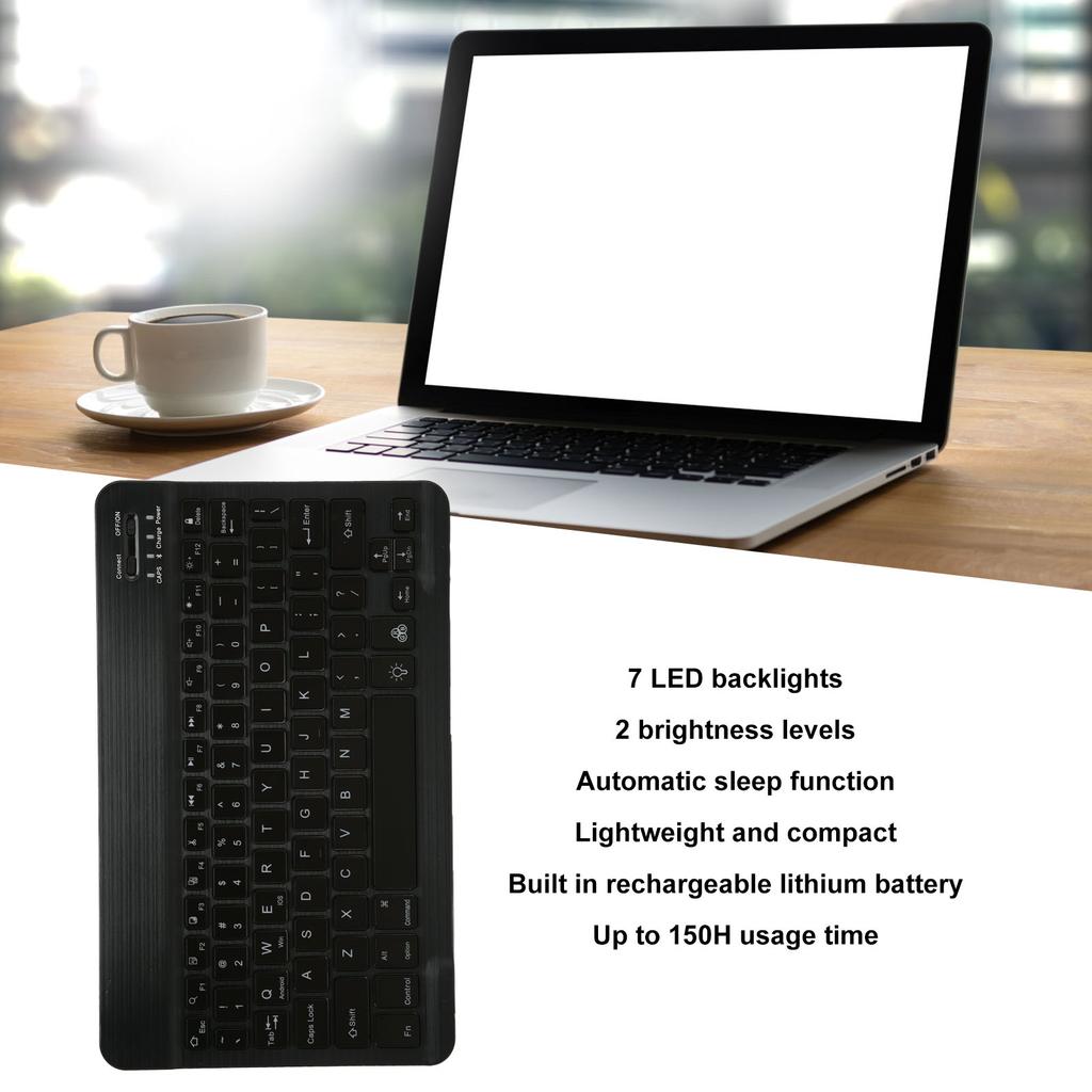 Keyboard RGB LED Backlighting 78 Keys   Thin   Wireless Keyboard for   for   for