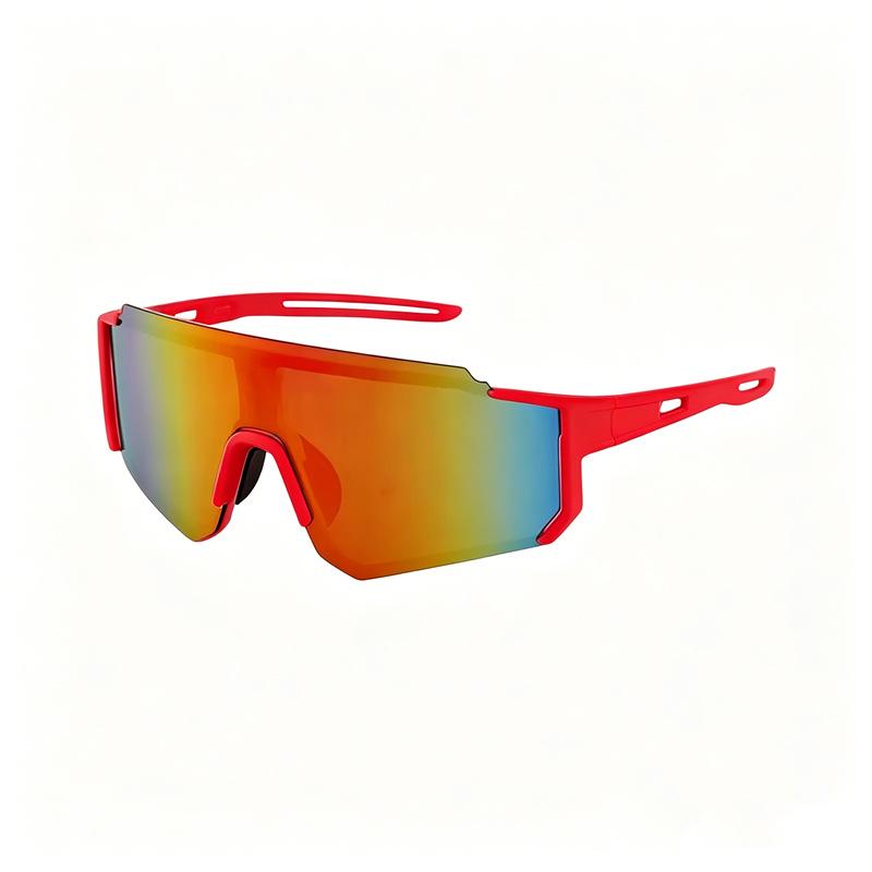 Unisex Fashion Outdoor Cycling Glasses with Large Integrated Lens