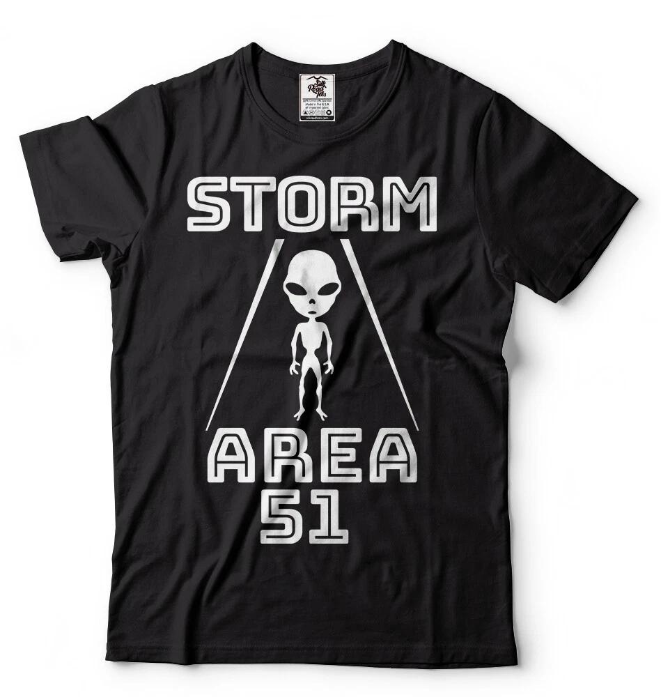 Area 51 Alien T-T-shirt They Cant Stop Us All Funny Storm Area 51 Event T T-shirt 4XL