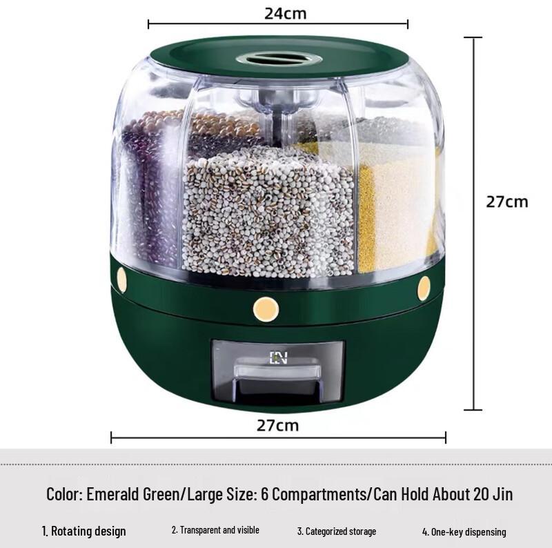 

ZISIZ Rotating Multi-Grain Dispenser