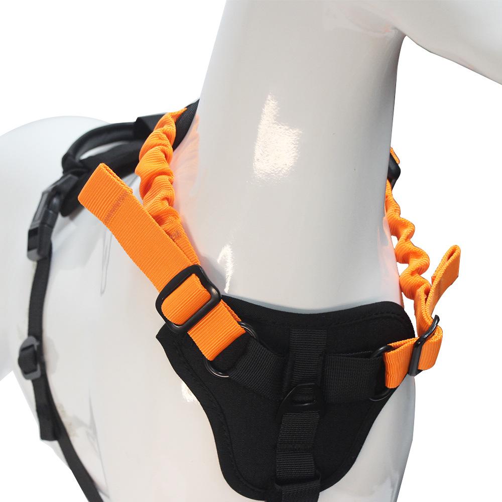 Split Dog Chest and Back Nylon Rubber Explosion-proof Pet Chest Strap Close-fitting Control Dog Strap
