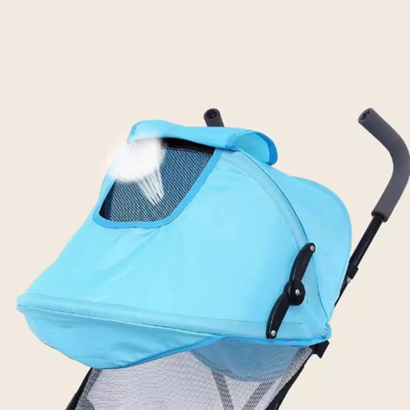 Baby stroller sunshade sunshade, rainproof sunshade, independent full cover car roof, baby stroller accessories