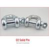 Outdoor Galvanized Bolt Type Lifting Shackle
