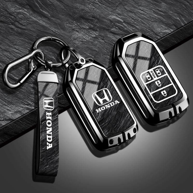 4 Buttons Car Key Case For Honda New NBOX Custom N-BOX JF3/JF4 JF1/JF2 N-BOX+ Plus N Wagon N-One Fob Cover Keychain Accessories