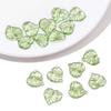 Transparent Green Transparent Leaf Shape Beads Charms Leaf Shape Beads  Necklace Accessories