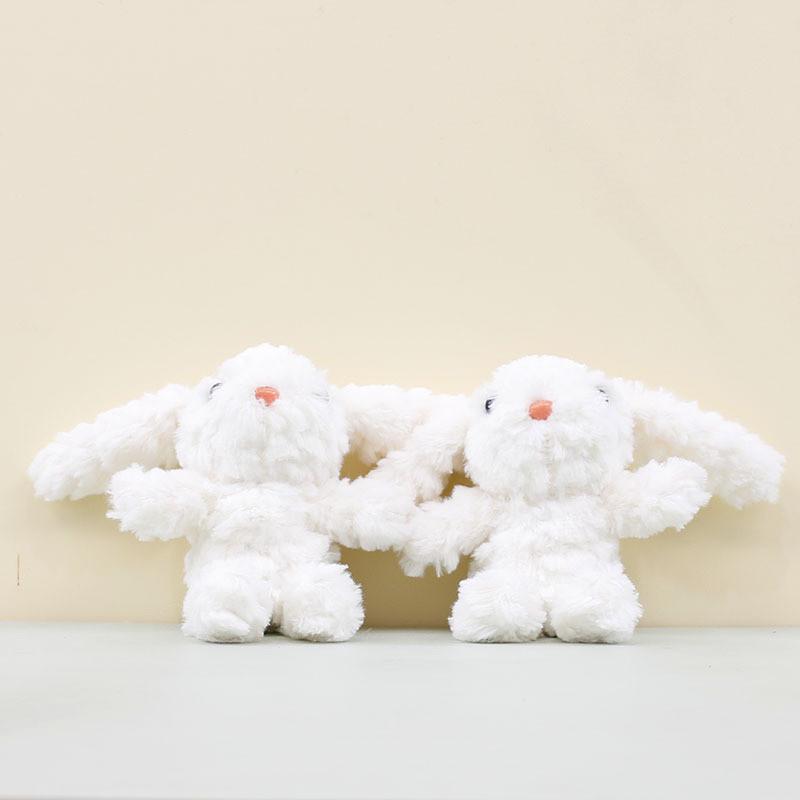 Bunny Chain Key Cartoon Plush Toy Long Eared Children Backpack Pendant Doll