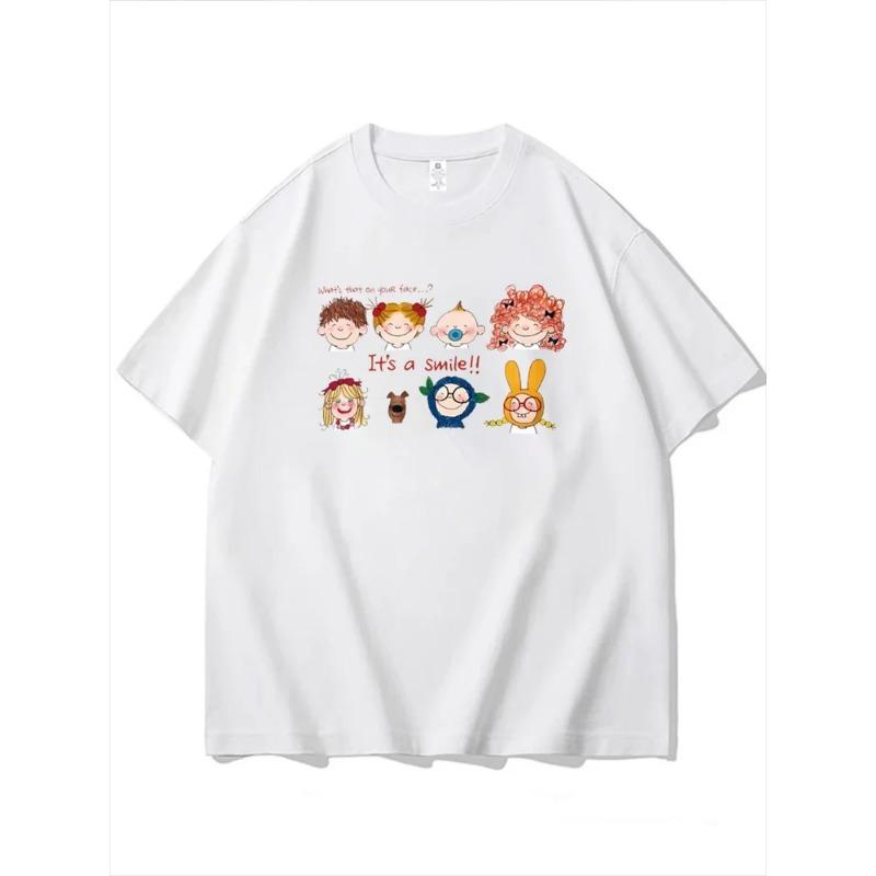 Sommer Lockeres Damen T-Shirt Hohe Qualität O-Ausschnitt Buchstabenmuster Kurzarm Damen Businesskleidung Kurzarm T-Shirt CCXX196