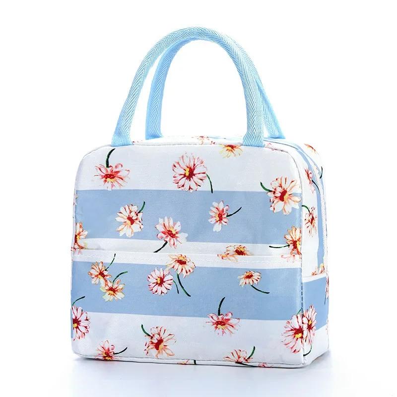Portable Insulated Thermal Cooler Lunch Bag Box For Women Girls Kids Children Food Fresh Tote Cartoon Pouch