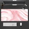 Nordic pink marble Mouse Pad Large Mouse Pad  Computer Game Mouse Mat (xINXIN Map) ( xxcm Map)