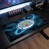 Manchester City Bedrucktes Großes Mauspads, Rutschfeste Weiche Gummi Gaming Schreibtischmatte für Büro Laptop Computer Dekor