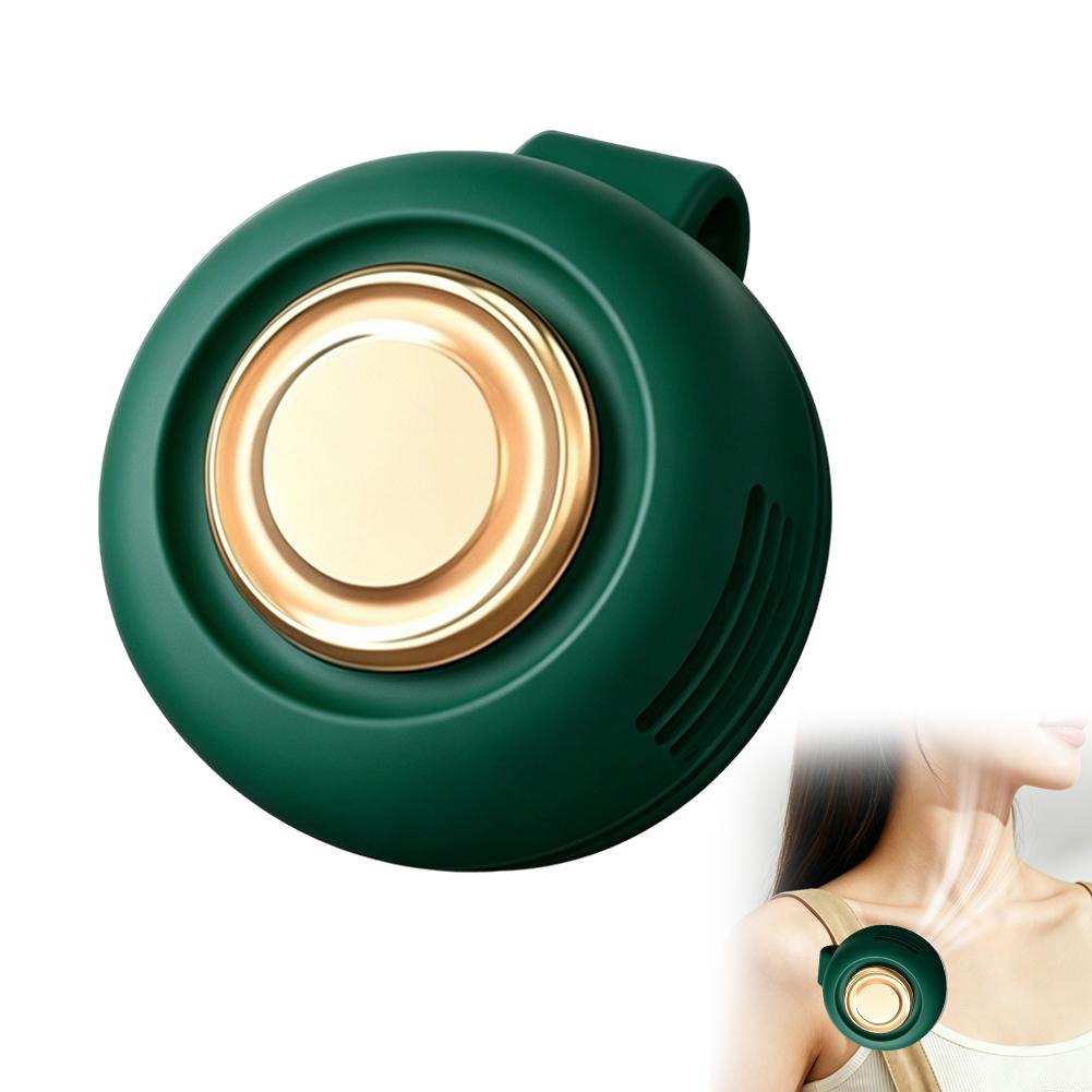 New Mini Portable Clip Fan Handheld Fan Waist Hanging Leafless Fan Small Whirlwind Fan For Daily Outdoor Travel Camping