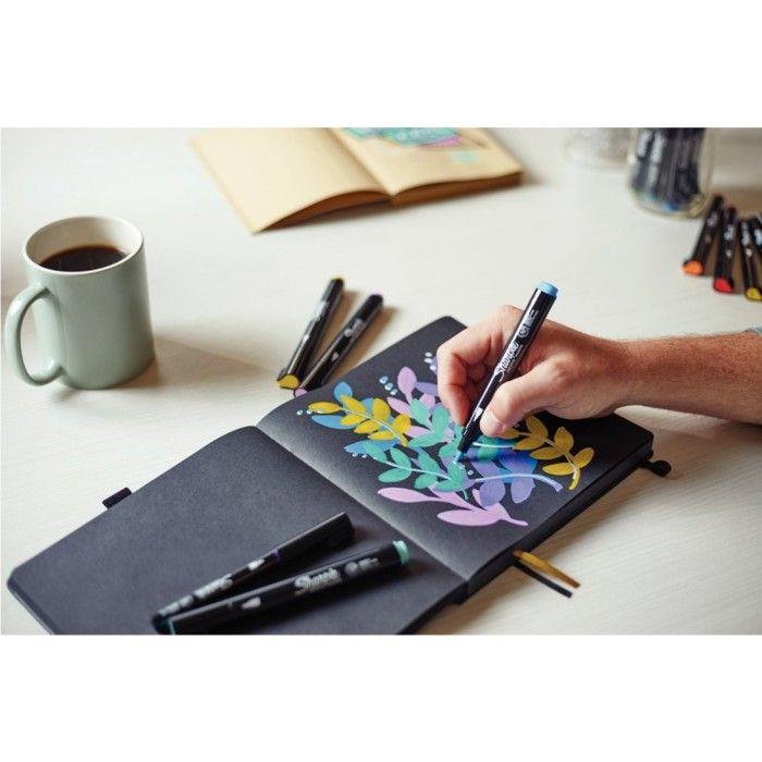 SHARPIE Marqueurs Créatifs Feutres À Peinture Acrylique | Pointe Ogive| Marqueurs À Peinture À Base D’eau | Encre Sans Bavures