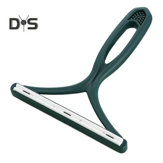 Βούρτσα Σκουπίσματος Τριχών Κατοικίδιων Εργονομική Λαβή Αντιολισθητική Καθαριστής Καναπέ Χαλιού Καθίσματος Αυτοκινήτου Εργαλείο Περιποίησης Τριχών Σκύλου Γάτας