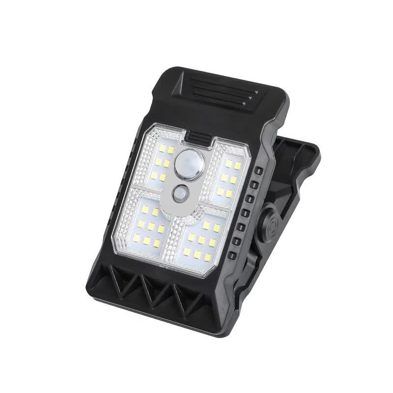 Lishi Solar LED Clip Light with Motion & Light Sensor