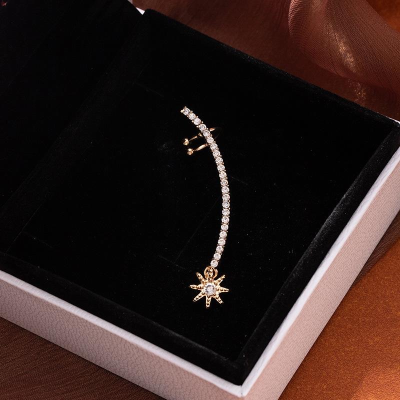 Orecchini Orecchini a Bottone Integrati Clip per Cartilagine Auricolare Rivetti Floreali Personalizzati di Lusso Orecchini Pendenti a Forma di Serpente Orecchini Premium